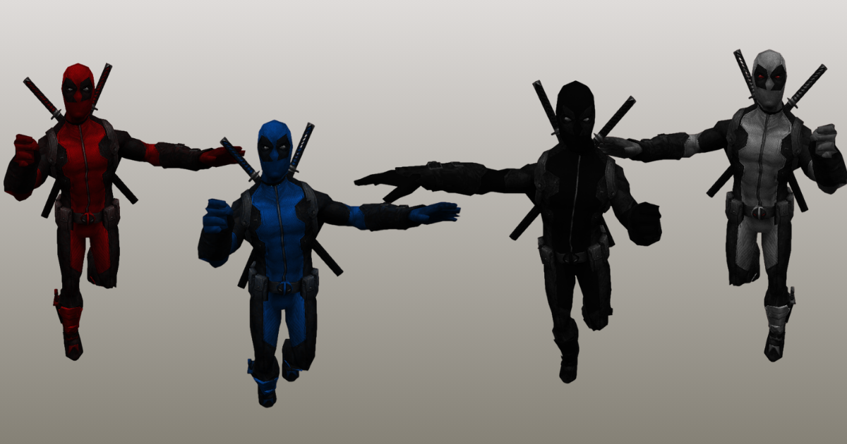 [SKINS] Deadpool's Low Poly