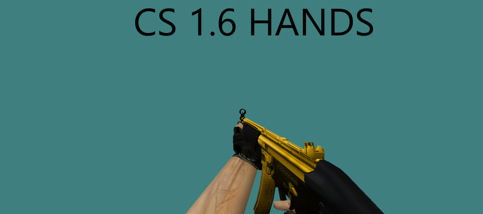 [CS 1.6 Models] Classic Golden MP5 - NightKillers CS 1.6