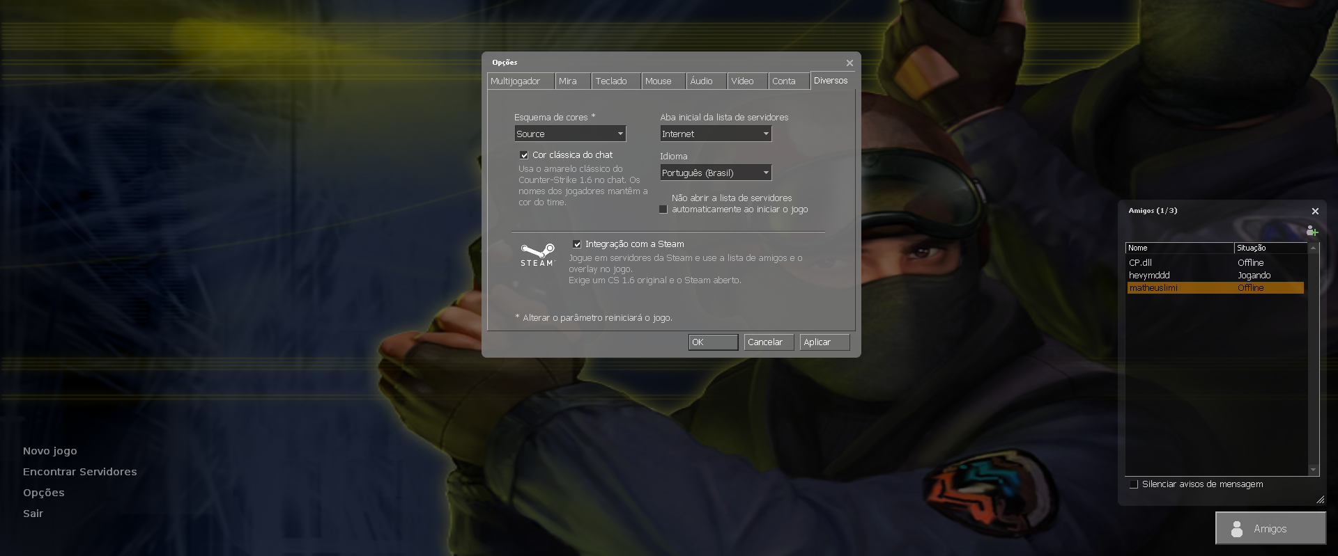Counter-Strike 1.6 NK v1.2 - Atualizado 2026 | DOWNLOAD GRATUITO - NightKillers CS 1.6
